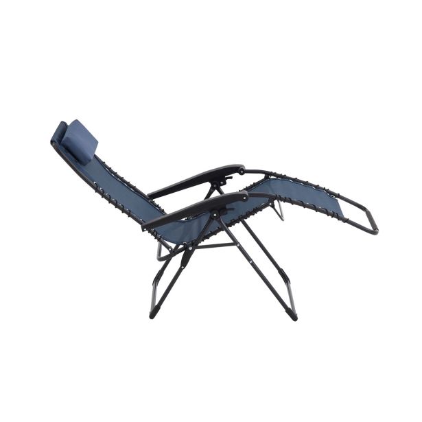 STOL ZA KAMPIRANJE NATERIAL ZERO GRAVITY II JEKLO TEKSTILEN 2X1 MODER