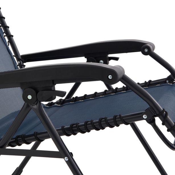 STOL ZA KAMPIRANJE NATERIAL ZERO GRAVITY II JEKLO TEKSTILEN 2X1 MODER