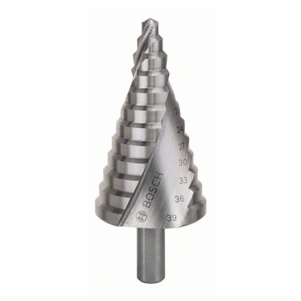 STOPENJSKI SVEDER HSS BOSCH 6-39 MM DRŽALO 10 MM