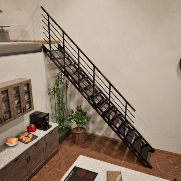 STOPNICE MINKA FLEX 10 MENTAL ČRNA