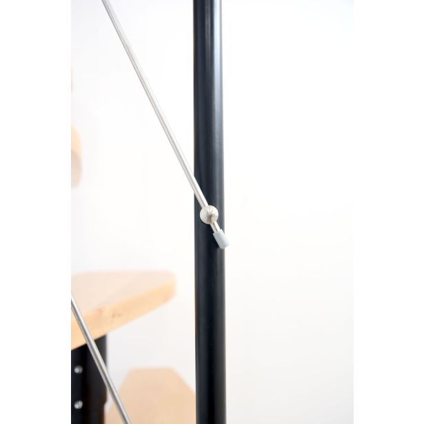 STOPNICE MINKA NIZZA ČRNA/BUKEV NATUR