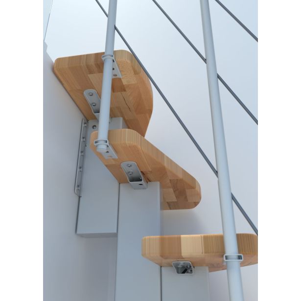 STOPNICE MINKA QUATRO BELA/BUKEV