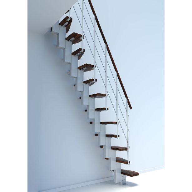 STOPNICE MINKA QUATRO BELA/TEMNA BUKEV