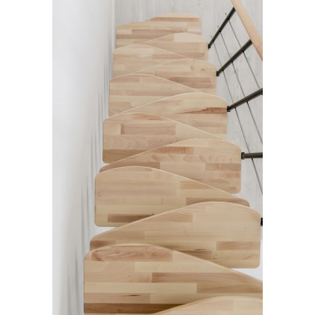 STOPNICE MINKA QUATRO ČRNA/BUKEV