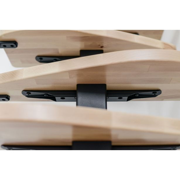 STOPNICE MINKA QUATRO ČRNA/BUKEV