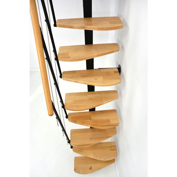 STOPNICE MINKA QUATRO ČRNA/BUKEV