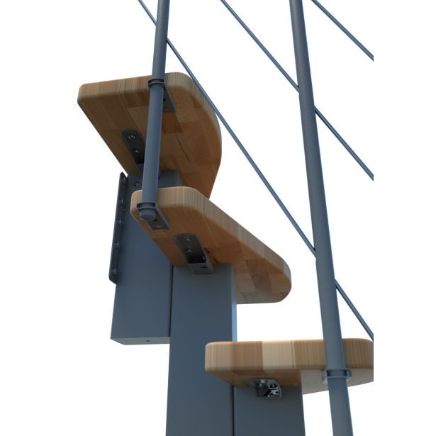 STOPNICE MINKA QUATRO SIVA/BUKEV