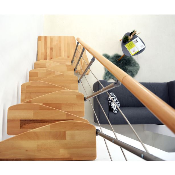 STOPNICE MINKA QUATRO TURN SIVA/BUKEV