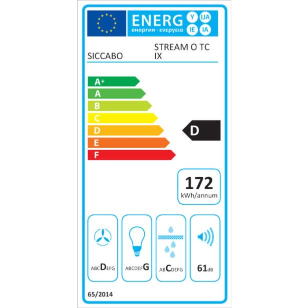OTOČNA KUHINJSKA NAPA SICCABO STREAM 90 O TC IX
