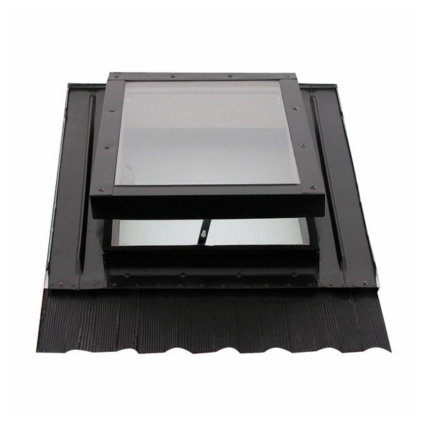 STREŠNO OKNO LOŽ METALPRES LM 50X70 CM LESENO Z OBROBO