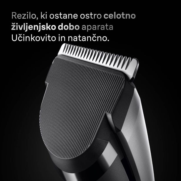 STRIŽNIK ZA LASE BRAUN HC 7590 +5 NASTAVKOV