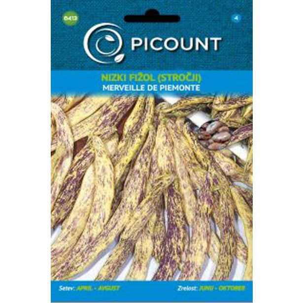 STROČNICA VILMORIN FIŽOL NIZEK MERVEILLE DE PIEMONTE