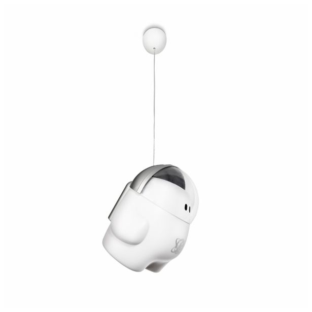 STROPNA IN STEN. SVETILKA PHILIPS BUDDY SPACE 1X20W E27 41069/48/16 ALUMINIJ