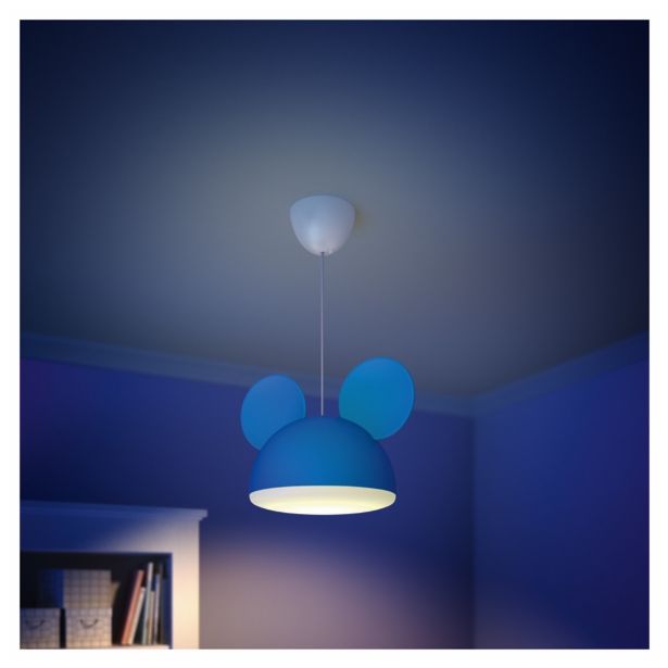 STROPNA IN STEN. SVETILKA PHILIPS MICKEY MOUSE 1X15W E27 71758/30/16 MODRA