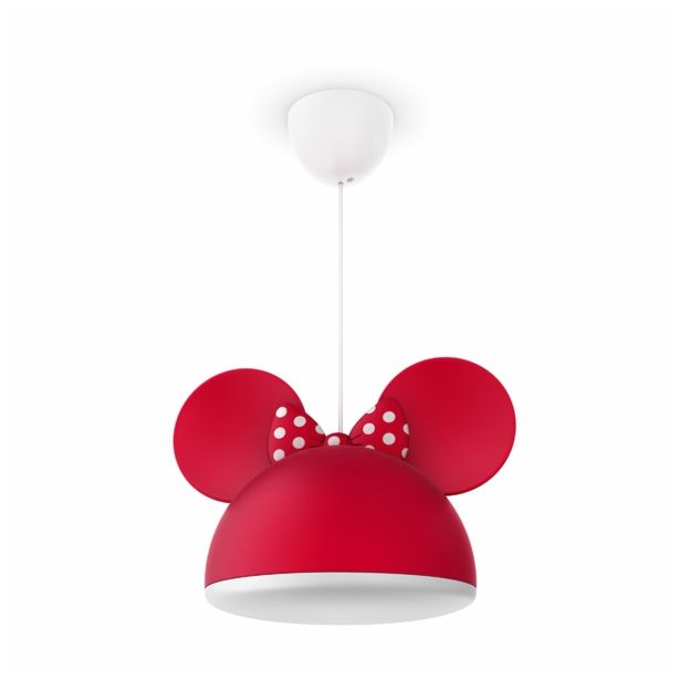 STROPNA IN STEN. SVETILKA PHILIPS MINNIE MOUSE 1X15W E27 71758/31/16 RDEČA