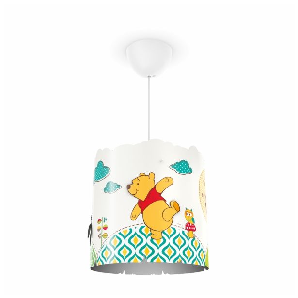 STROPNA IN STEN. SVETILKA PHILIPS WINNIE THE POOH 1X23W E27 71751/34/16 RUMENA