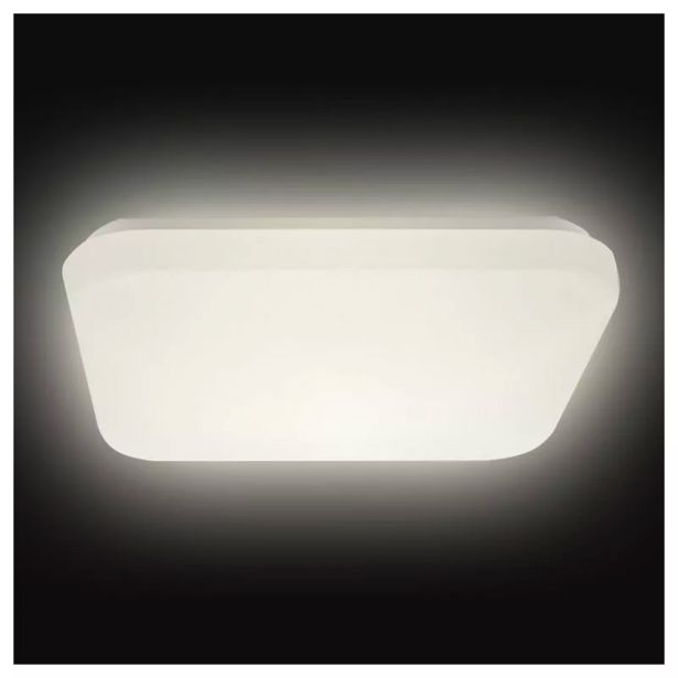 STROPNA LED LUČ, KVADRAT, 72W OPAL + DALJINSKI UPRAVLJALEC