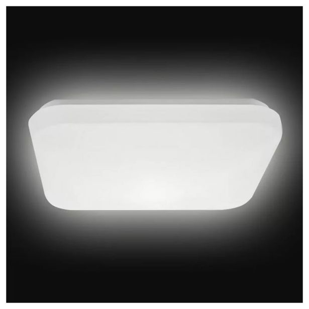 STROPNA LED LUČ, KVADRAT, 72W OPAL + DALJINSKI UPRAVLJALEC