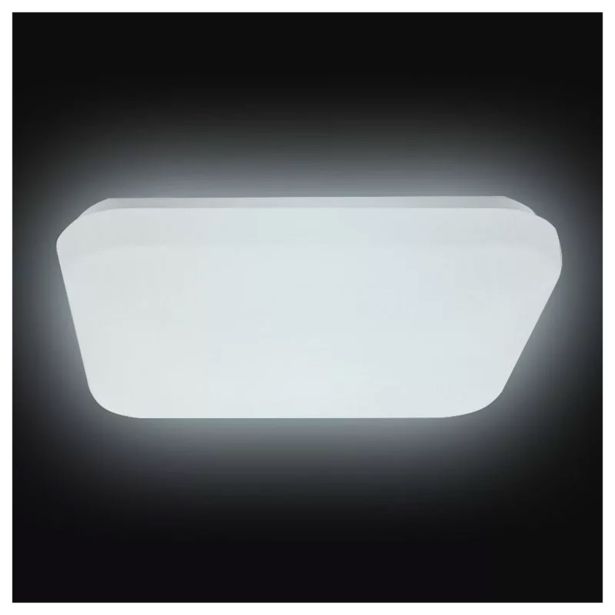 STROPNA LED LUČ, KVADRAT, 72W OPAL + DALJINSKI UPRAVLJALEC