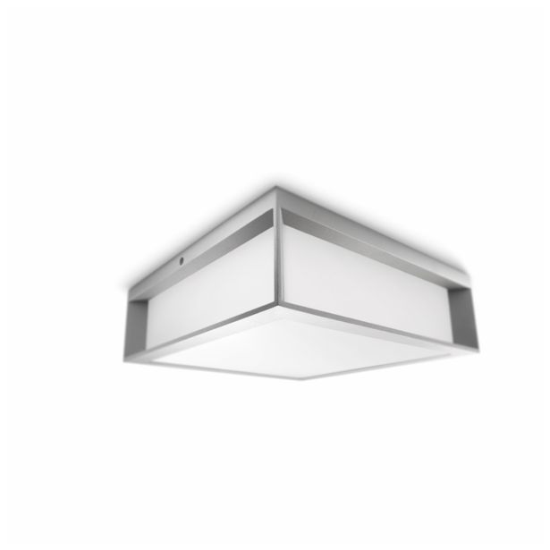 STROPNA VRTNA SVETILKA PHILIPS 17184/87/16 SKIES 2X14W E27 SIVA