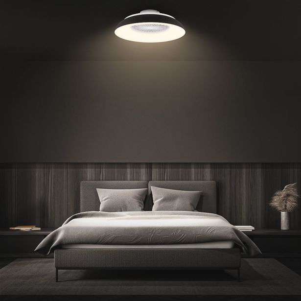 STROPNI VENTILATOR BRILONER AXEL LED 18W, ČRN