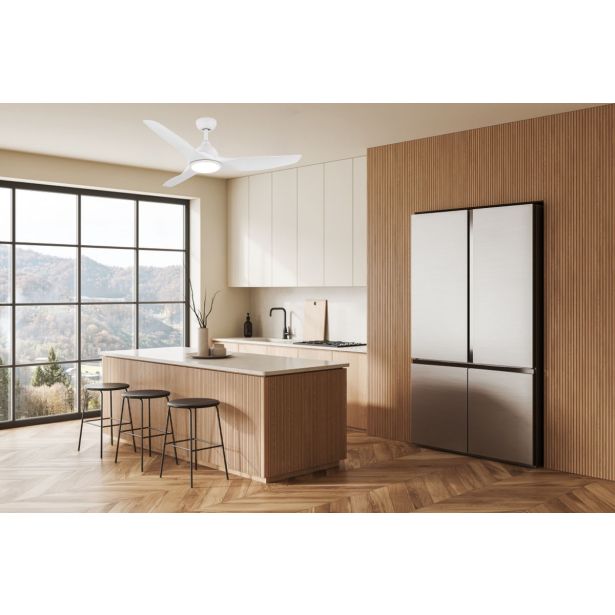 STROPNI VENTILATOR FEROTEHNA HANNAH LED D1320 24W BEL Z DALJINCEM