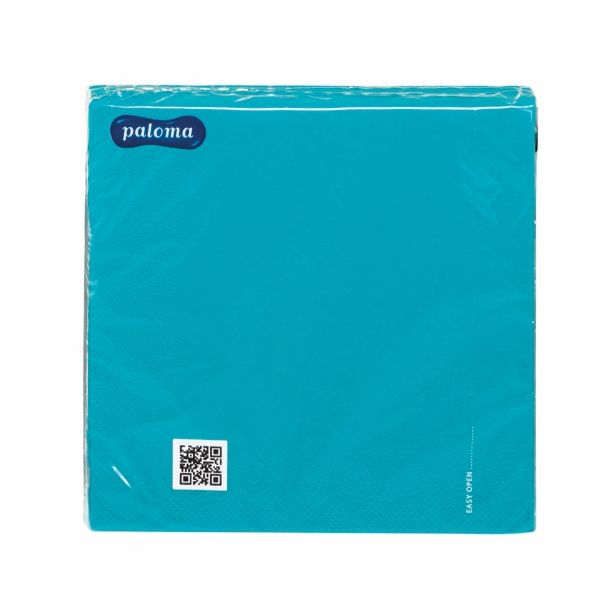 SERVIETE PALOMA STYLE 33X33 CM 20/1 AQUA MARINE
