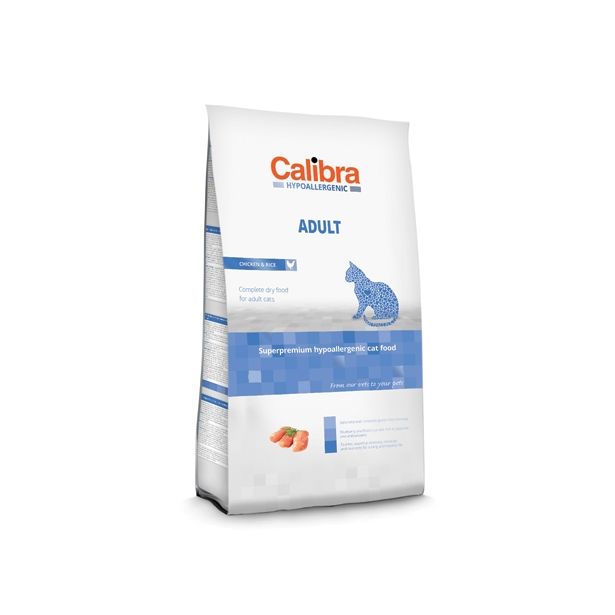 SUHA HRANA ZA MAČKA CALIBRA CALIBRA MAČKE HA ADULT PIŠČANEC/RIŽ 2 KG