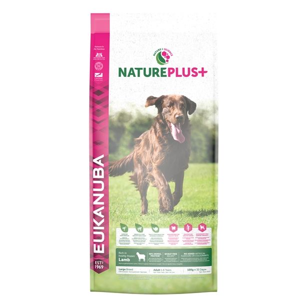 SUHA HRANA ZA PSA EUKANUBA BRIKETI NP ODRASLI PSI VELIKI - JAGNETINA 10 KG
