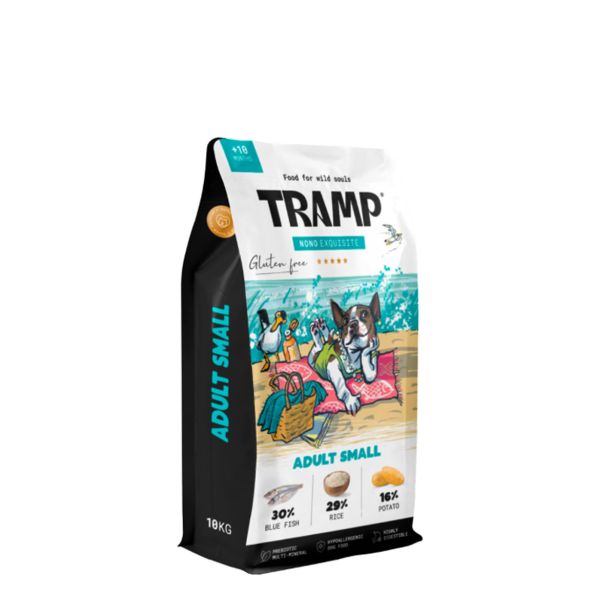 SUHA HRANA ZA PSE TRAMP NONO EXQUISITE ADULT SMALLSUHA HRANA ZA ODRASLE PSE MAJHNIH PASEM, 10 KG