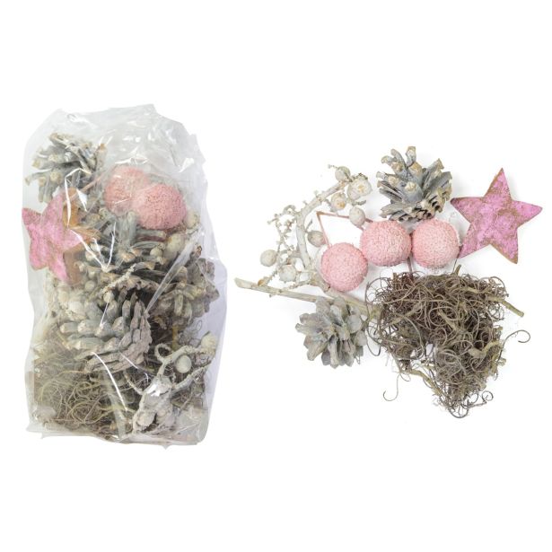 DEKORACIJA R+W SUHI DEKOR 100 G ROZA