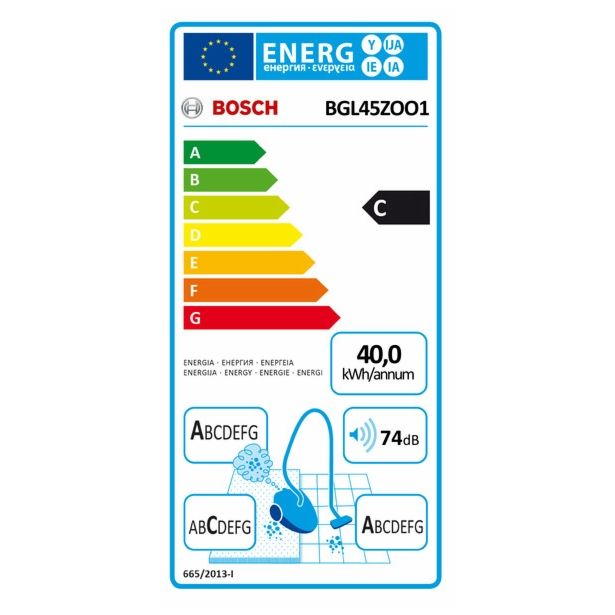 SUHI SESALNIK BOSCH BGL 45 ZOO1