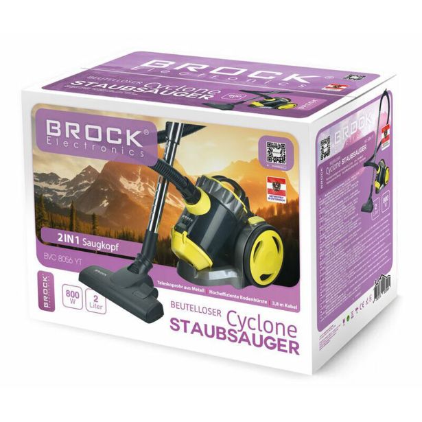 SUHI SESALNIK BROCK BVC 8056 YT CIKLONSKI