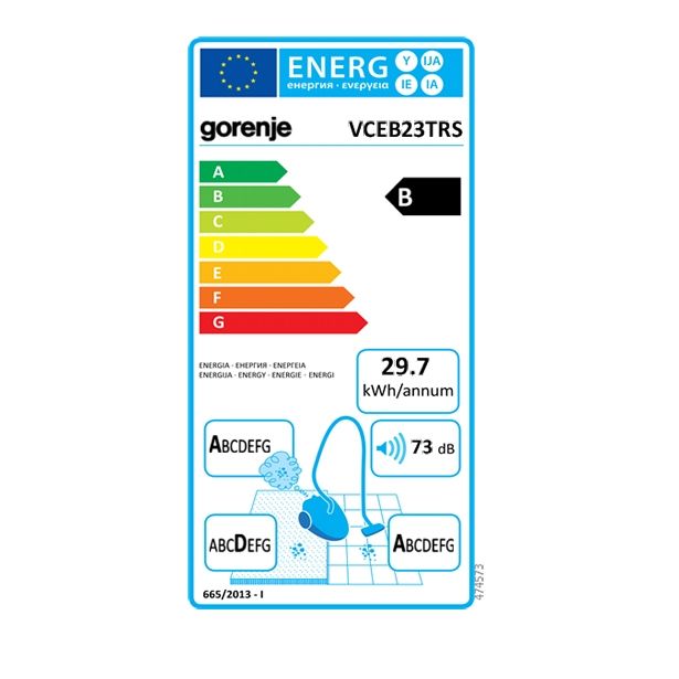SUHI SESALNIK GORENJE VCEB 23 TRS TANGO