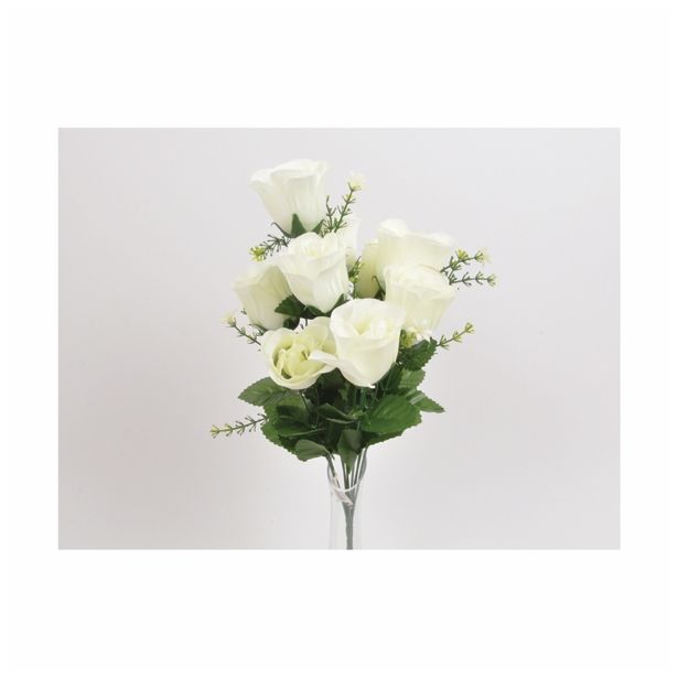 SUHO CVETJE VRTNICA ŠOPEK X 9 Z ZELEN JEM BEL