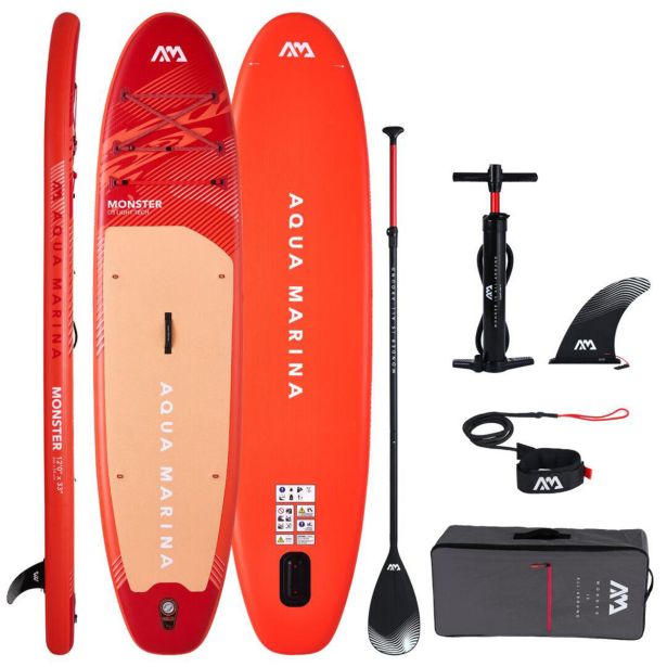 SUP AQUA MARINA MONSTER ISUP 366X84X15CM ORANŽNA, 2026