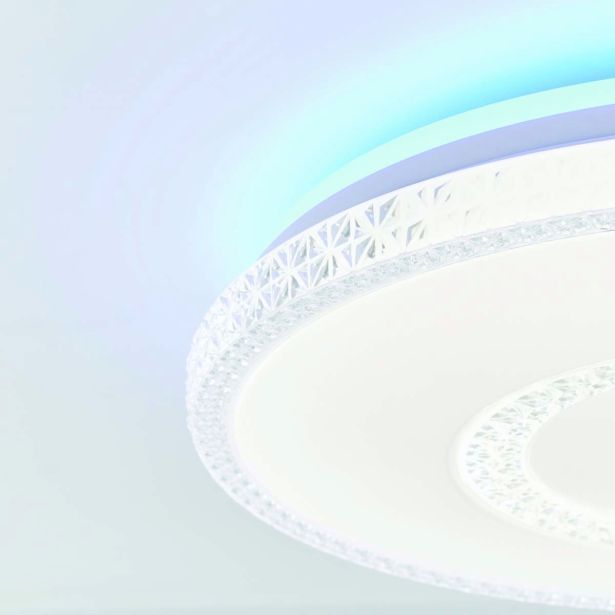 NADGRADNA STROP. SVETILKA SUSIE 1X32W, FI 495MM CCT, DIM, RGB, DALJ.UPR.