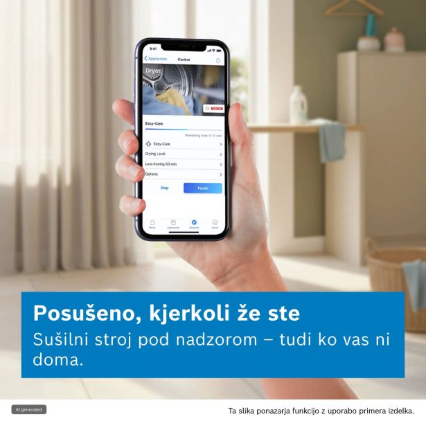 SUŠILNI STROJ BOSCH WQN246D9BY