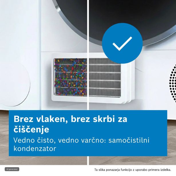 SUŠILNI STROJ BOSCH WQN246D9BY
