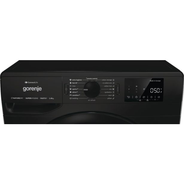 SUŠILNI STROJ GORENJE DPNE82GNLWIFI/B TOPLOTNA ČRPALKA