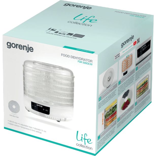 SUŠILNIK HRANE GORENJE FDK500GCW