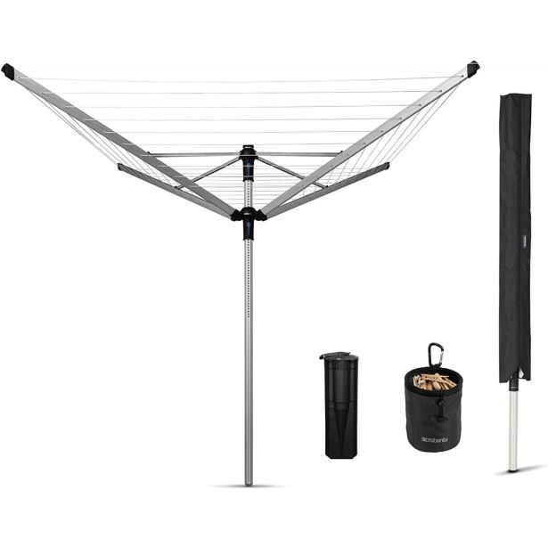 SUŠILO BRABANTIA VRTNO LIFT-O-MATIC ADVANCED 60M SIVO