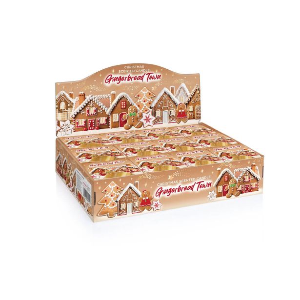 SVEČA BARTEK DIŠEČA GINGERBREAD TOWN 115 G