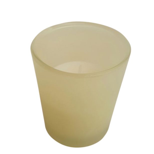 SVEČA V KOZARCU HENRIKSON RUMENA