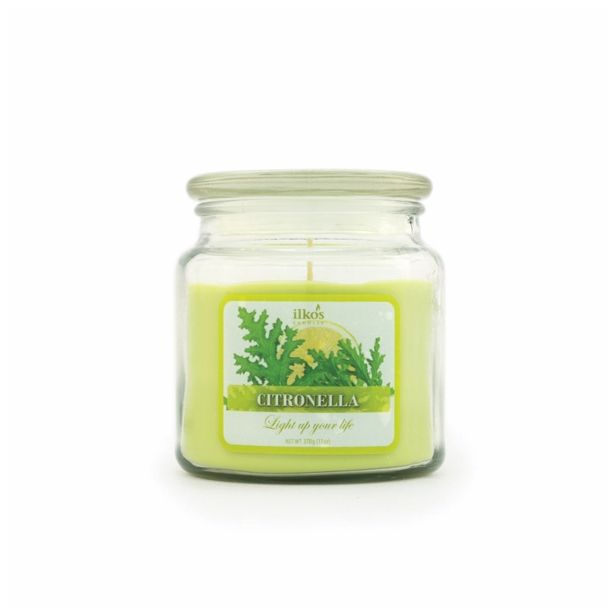 SVEČA V KOZARCU ILKOS MIDDLE JAR CITRONELLA