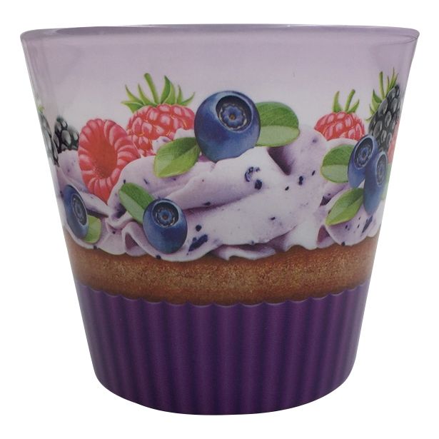 SVEČA MULLER DIŠEČA FRIUTS MUFFINS V KOZARCU