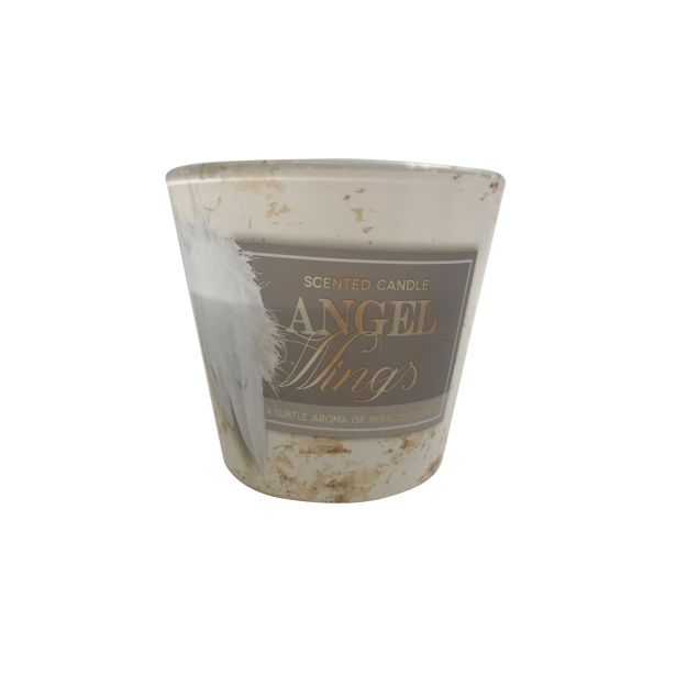 SVEČA MULLER DIŠEČA V KOZARCU 115 G ANGEL WINGS