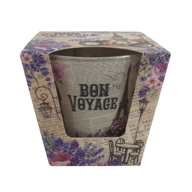 SVEČA MULLER DIŠEČA V KOZARCU 115 G BON VOYAGE