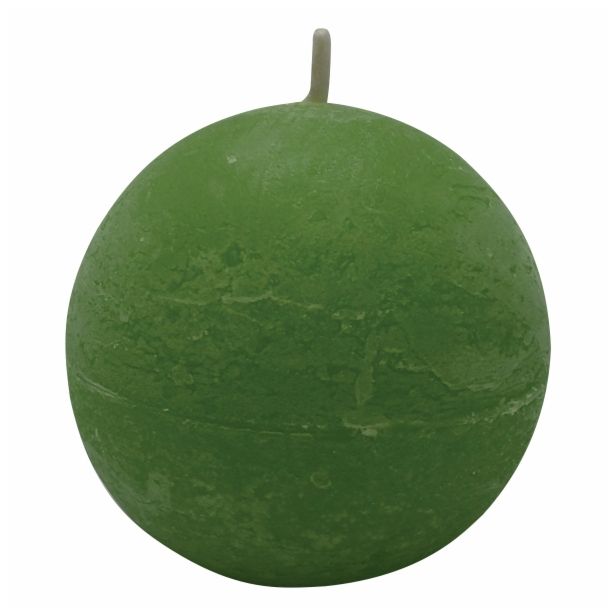 SVEČA MULLER OKROGLA RUSTIKA 80 MM ZELENA