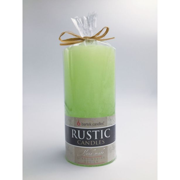 TOP SVEČA MULLER 70X140 MM ZELENA RUSTIKA
